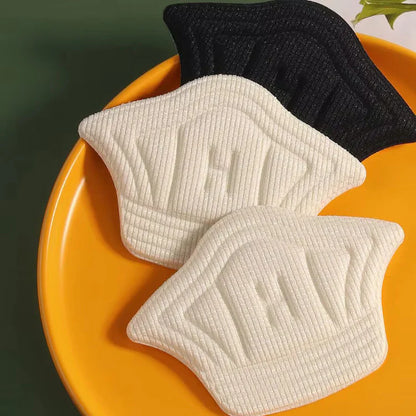Heel cushions for relief and shock absorption